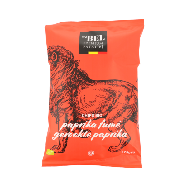 Rebel - Chips Paprika fumé (0,125 kg)