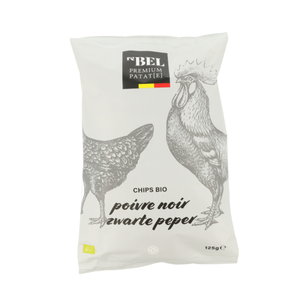 Rebel - Chips poivre noir (0,125 kg)