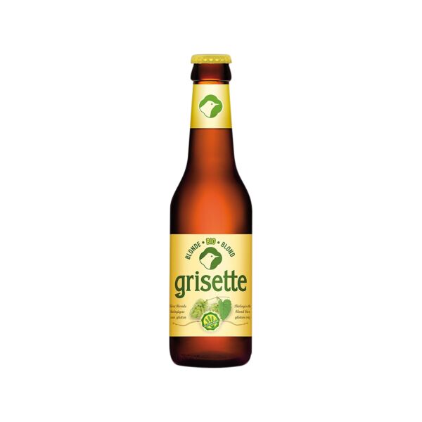 Grisette blonde - bière sans gluten (0,25 l)