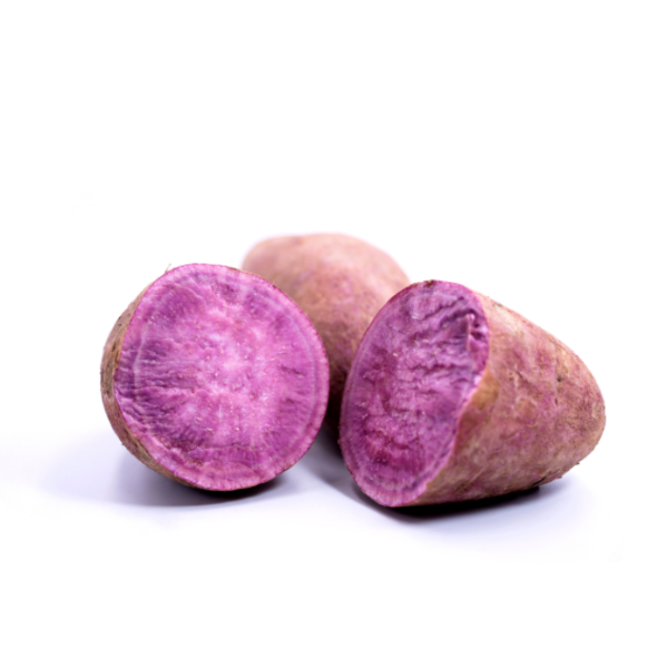 Paarse zoete aardappel  (+/- 0,600 kg)