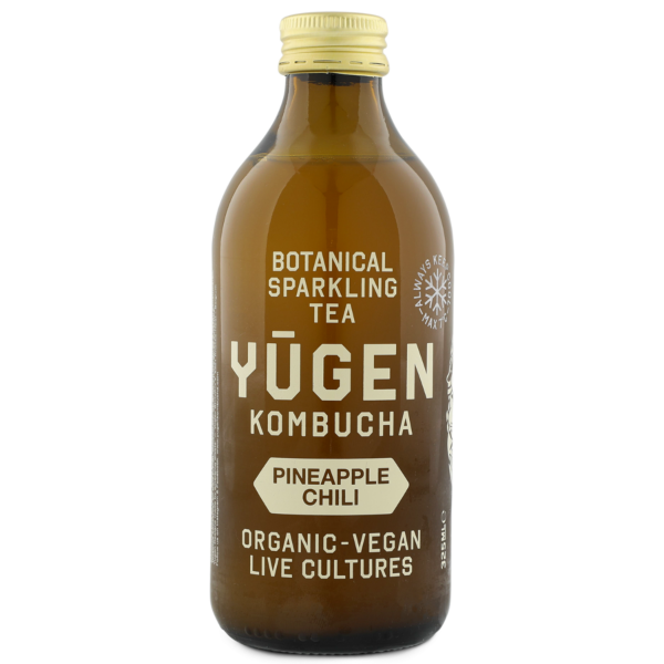 Yugen kombucha - Ananas en chili (0,33 l)
